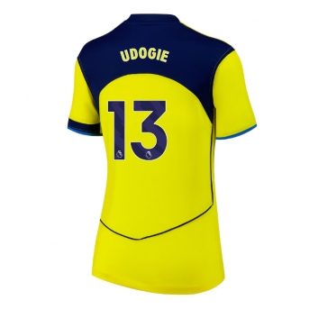 Billige Fotballdrakt Tottenham Hotspur Destiny Udogie #13 Replika Tredjedrakt Dame 2025-26 Kortermet